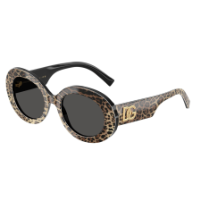 Dolce & Gabbana DG4448 316387 Top Leo On Black Dark Grey napszemüveg napszemüveg