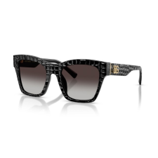 Dolce & Gabbana DG4512 32888G BLACK TEXTURE COCCO GREY GRADIENT napszemüveg napszemüveg