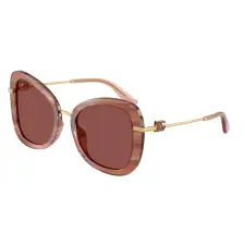 Dolce & Gabbana DG4535 347375 Striped Red Dark Violet napszemüveg napszemüveg