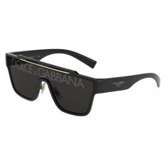 Dolce & Gabbana DG6125 501/M BLACK DARK GREY TAMPO D&G SILVER napszemüveg