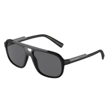 Dolce & Gabbana DG6179 252581 MATTE BLACK POLARIZED DARK GREY napszemüveg napszemüveg