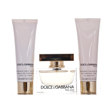 Dolce & Gabbana The One SET: edp 50ml + Testápoló 50ml + tusfürdő gél 50ml kozmetikai ajándékcsomag