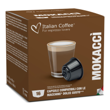 Dolce Gusto Nescafè Dolce Gusto kompatibilis olasz kávékapszula MOKACCI (16db) kávé
