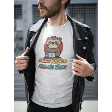  Dolgozz keményen fehér póló egyedi ajándék