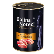 DOLINA NOTECI PREMIUM 400g kacsában gazdag macskatáp macskaeledel