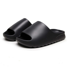  Dollcini, Férfi felhő papucs, Unisex, Masszázs, Zuhany, Fürdőszoba, Otthon, Beltéri és Kültéri lapos szandálok, EU 40, Fekete áfonya