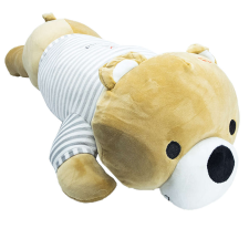  Dollcini, hosszú plüss medve, 75cm, szürke plüssfigura