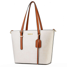 Dollcini , Női kézitáska, Elegáns, Pu Bőr, Divatos, Elegáns táska, Utazás/Dolgozni/Hétköznapokra,425042, Fehér
