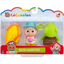 Dolls World Cocomelon spriccelő fürdőjáték - JJ, hal és teknős egyéb bébijáték