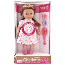 Dolls World Magyarul beszélő Charlotte baba virágos ruhában 55504 baba