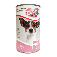  Dolly Dog konzerv borjú 1240g kutyaeledel