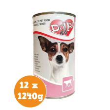 Dolly Dog konzerv borjú 12x1240g kutyaeledel