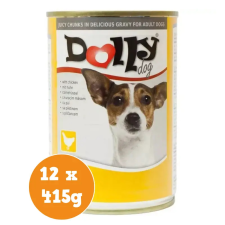 Dolly Dog konzerv csirke 12x415g kutyaeledel