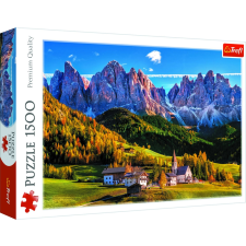 Dolomitok - Val di Funes hegyvidék puzzle, 1500 darab puzzle, kirakós