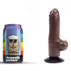 Domestic Partner Dildo DP86BR Funker S – érzéki barna intim kényeztető