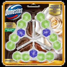 DOMESTOS Aroma Lux White Rose Dream WC frissítő blokk 3 x 50 g tisztító- és takarítószer, higiénia