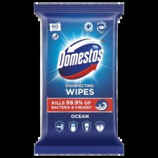 DOMESTOS Ocean Fresh fertőtlenítő törlőkendő 60 db tisztító- és takarítószer, higiénia