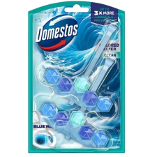 DOMESTOS Power5 WC frissítő blokk Blue Water Ocean (3x48g) tisztító- és takarítószer, higiénia