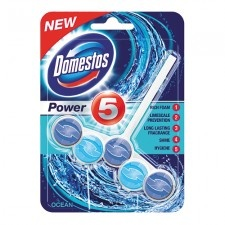 DOMESTOS Power5 WC frissítő blokk Óceán 55 g tisztító- és takarítószer, higiénia