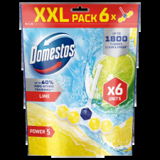 DOMESTOS Power 5 Lime WC frissítő blokk 6 x 50 g tisztító- és takarítószer, higiénia