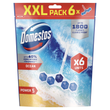  Domestos Power 5 Ocean WC frissítő blokk XXL 6 x 50 g tisztító- és takarítószer, higiénia