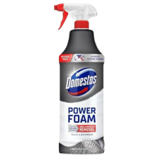 DOMESTOS Power Foam WC és fürdőszoba tisztító hab Vízkőoldó 435 ml (12db/karton) tisztító- és takarítószer, higiénia
