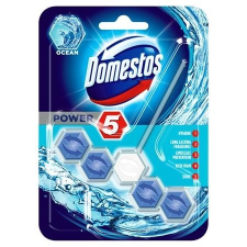 DOMESTOS WC fertőtlenítő, 1 db-os, DOMESTOS "Power 5", óceán higiéniai papíráru