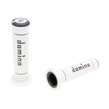 Domino A240 Trial fehér/fekete kormánymarkolat szett egyéb motorkerékpár alkatrész