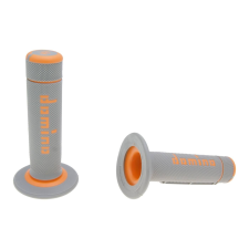 Domino Domino A020 off-road szürke/narancssárga kormánymarkolat szett markolatgumi