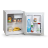 DOMO minibár hűtőszekrény, H 51,2 cm, 41 literes űrtartalom, integrált fagyasztó, ideális kis konyhákba/szállodákba/irodákba/lakókocsikba, alacsony fogyasztás, 1 acél polc, 2 ajtós rekesz, hő