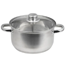Domotti Rozsdamentes fazék fedővel 2,1L 18cm edény