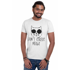  Don't Stress Meowt - Férfi Póló férfi póló