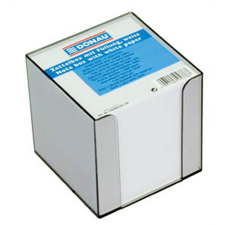 DONAU 89x89mm Kockatömb adagolóval - Fehér (700 lap) (7492001PL-09) jegyzettömb
