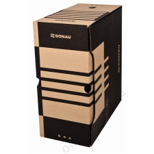 DONAU Archiváló doboz, A4, 155 mm, karton, DONAU, natúr (D76633N) irattartó