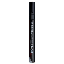 DONAU D-oil lakkmarker, M, 2,8 mm, fekete filctoll, marker