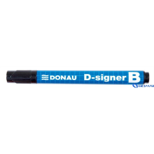 DONAU D-signer B táblamarker 2-4 mm fekete kúpos filctoll, marker