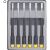 Donau Elektronik Hatlapú dugókulcs készlet, 6 részes, M1-M2, Donau 280-66 (280-66)