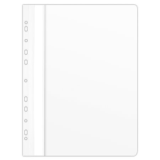 DONAU Gyorsfűző, lefűzhető, PVC, A4, DONAU, fehér lefűző