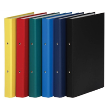 DONAU Gyűrűs könyv, 2 gyűrű, 35 mm, A4, PP/karton, , citromsárga gyűrűskönyv