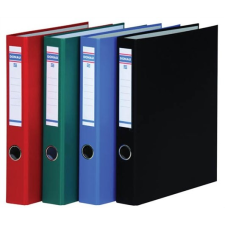 DONAU Gyűrűs könyv, 2 gyűrű, D alakú, 45 mm, A4, PP/karton, , kék gyűrűskönyv