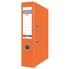DONAU Iratrendező, 75 mm, A4, PP/karton, élvédő sínnel, DONAU "Life", neon narancssárga
