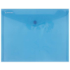 DONAU Irattartó tasak,A5, PP, patentos, DONAU, kék (D8547K)