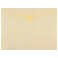 DONAU Irattartó tasak, A5, PP, patentos, , sárga (D8547S) (D8547S) irattartó