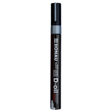 DONAU Lakkmarker, 2,8 mm, M, DONAU "D-oil", ezüst filctoll, marker