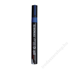 DONAU Lakkmarker, 2,8 mm, M, DONAU D-oil, kék (D7367K) filctoll, marker