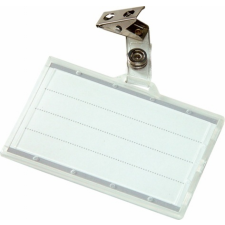 DONAU Névkitűző, csíptetővel, 88x54 mm, donau névkitűző