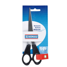 DONAU Olló, irodai, 16 cm, donau, fekete 7922001pl-01 olló