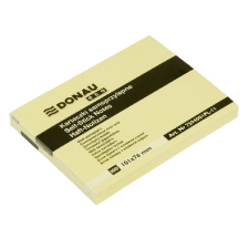 DONAU Öntapadó jegyzettömb DONAU ECO 101x76 mm 100 lap sárga post-it