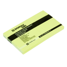 DONAU Öntapadó jegyzettömb DONAU ECO 127x76 mm 100 lap sárga post-it