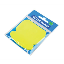 DONAU Öntapadó jegyzettömb, telefon alakú, 50 lap, Donau, sárga post-it